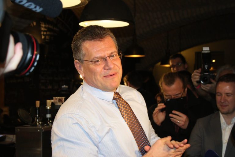 Maroš Šefčovič, prezidentské voľby 2019