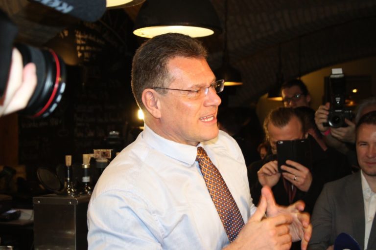 Maroš Šefčovič, prezidentské voľby 2019