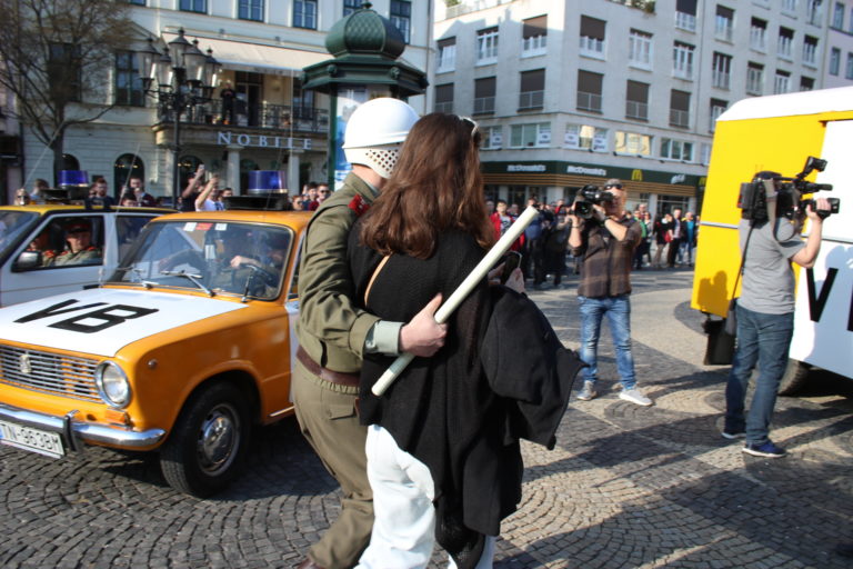 Spomienka na Sviečkovú manifestáciu v Bratislave