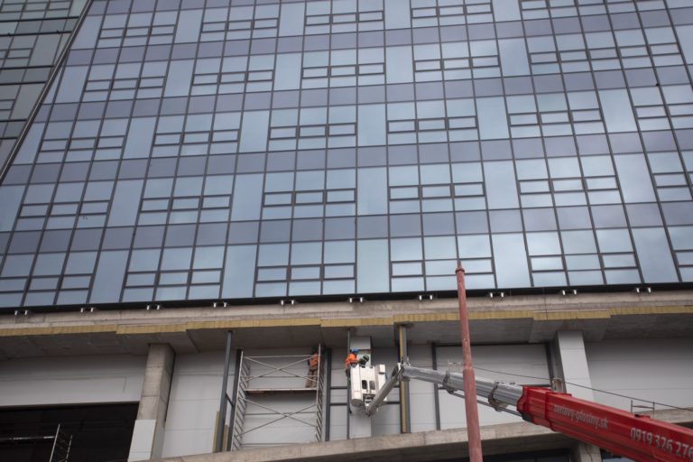 Výstavba Stanice Nivy