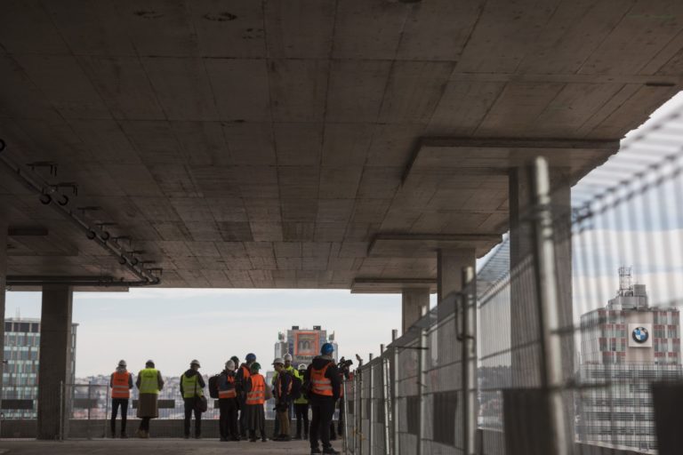 Výstavba Stanice Nivy