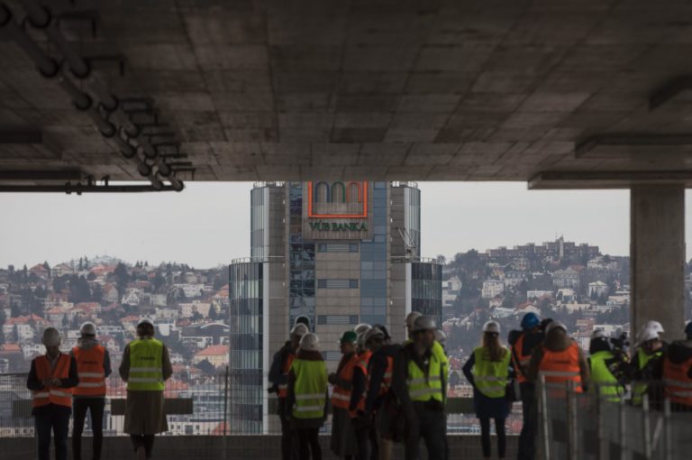 Výstavba Stanice Nivy