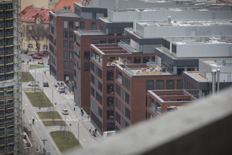 Výstavba Stanice Nivy