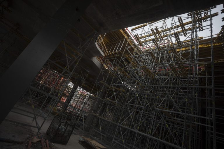 Výstavba Stanice Nivy