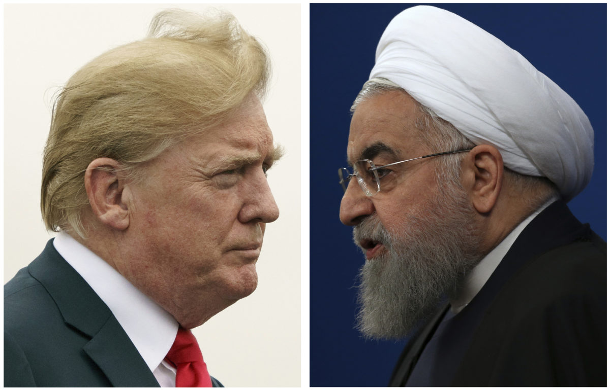 Donald Trump, Hasan Rúhání
