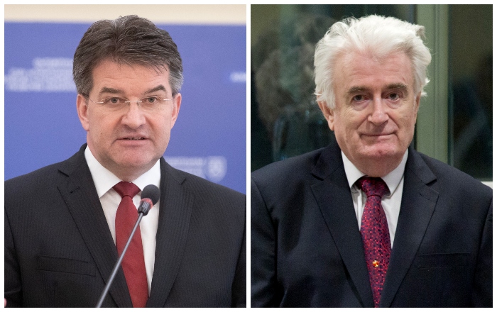 Miroslav Lajčák, Radovan Karadžič