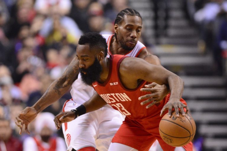 Kawhi Leonard, James Harden, NBA