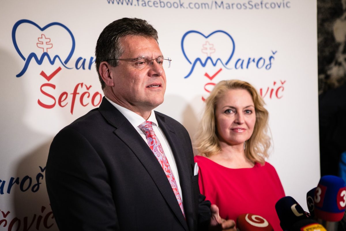 Prezidentské voľby 2019 na Slovensku, Maroš Šefčovič