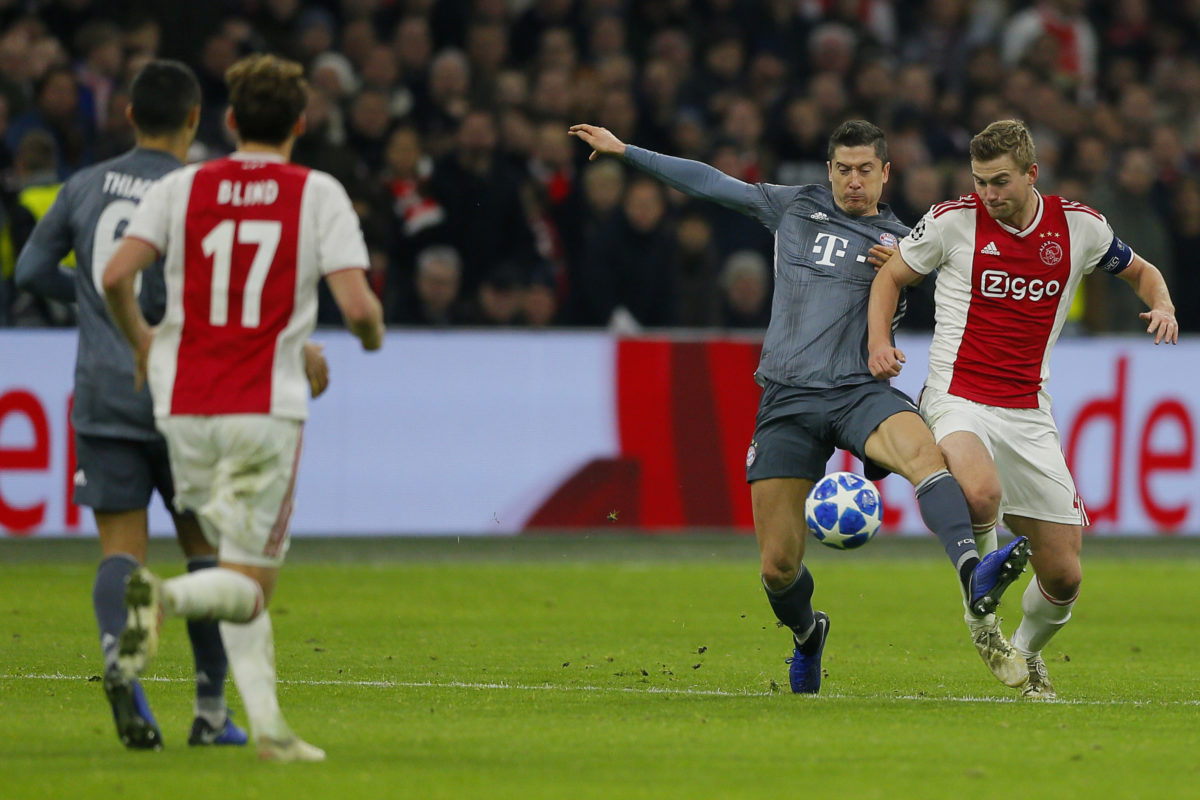 Matthijs de Ligt, Robert Lewandowski