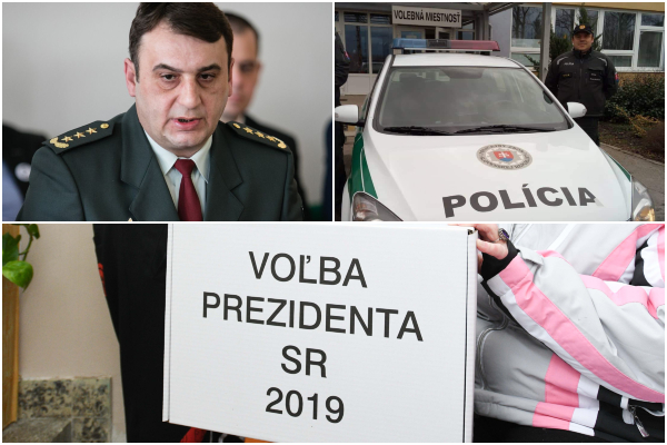 polícia, prezidentské voľby 2019 na Slovensku