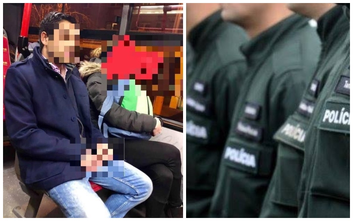 Polícia, autobus MHD