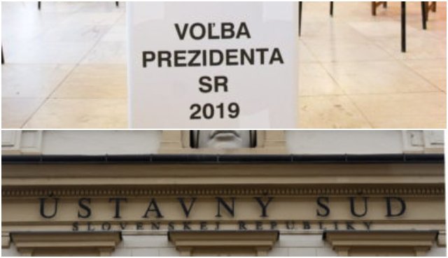 prezidentské voľby 2019 na Slovensku, Ústavný súd SR