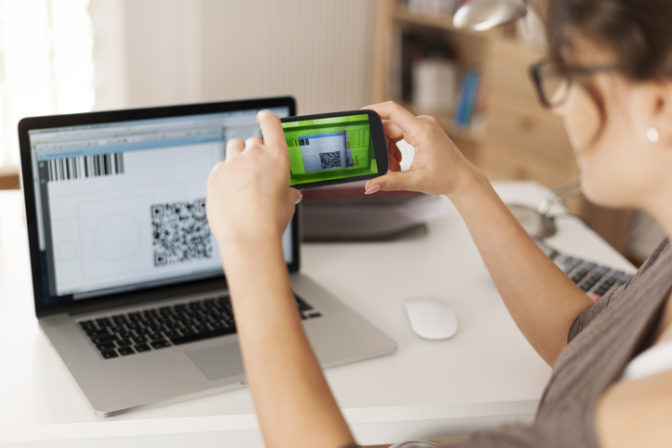 QR kód, platba