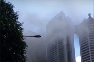 Singapur, požiar