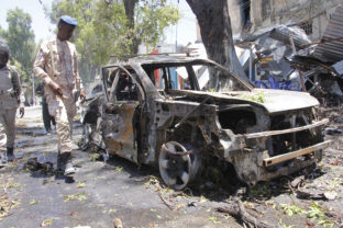 Somálsko, výbuch, bombový útok