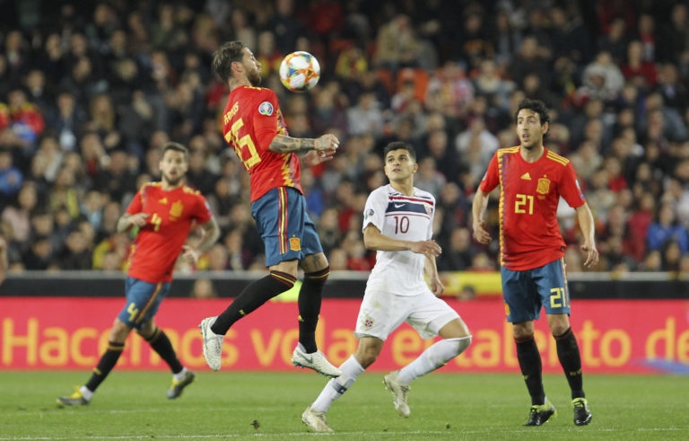 Sergio Ramos, Kvalifikácia na ME 2020 vo futbale