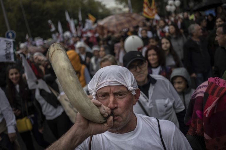 Protesty v Španielsku