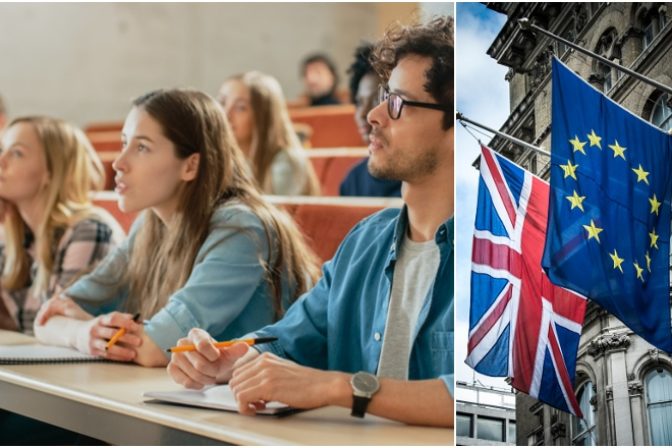študenti, brexit