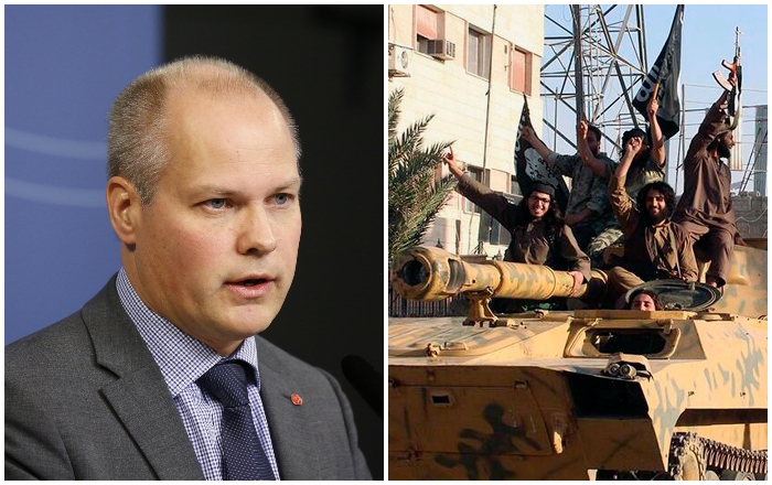 Morgan Johansson, Islamský štát