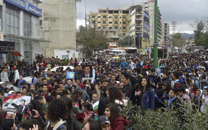 Sýria, protest