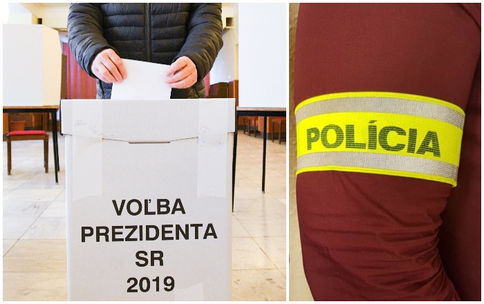 voľby, polícia