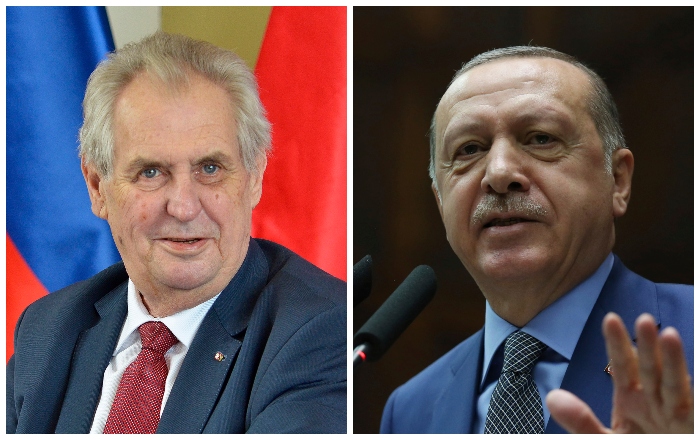 Miloš Zeman, Recep Tayyip Erdogan