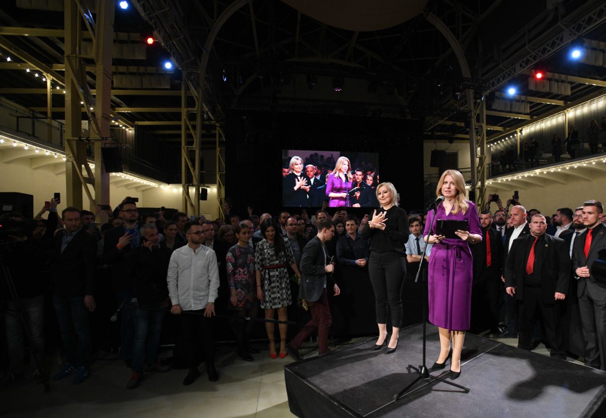 Prezidentské voľby 2019 na Slovensku, Zuzana Čaputová