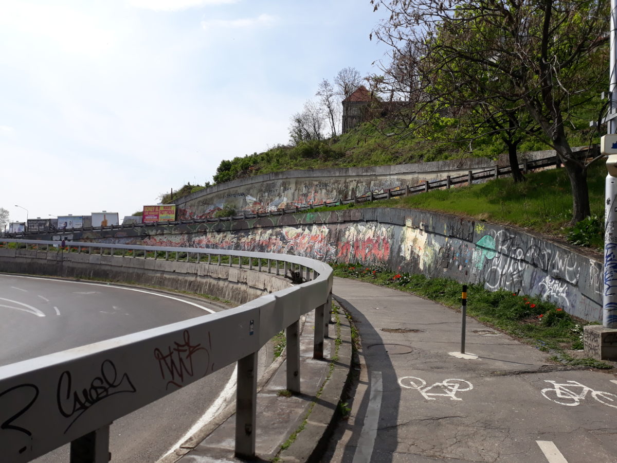 Cesta na Bratislavský hrad z centra mesta