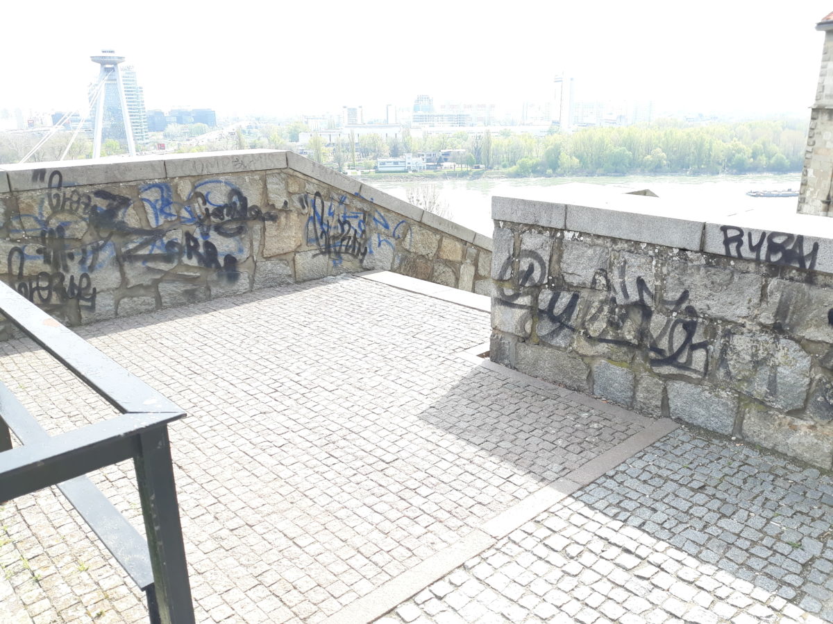 Cesta na Bratislavský hrad z centra mesta
