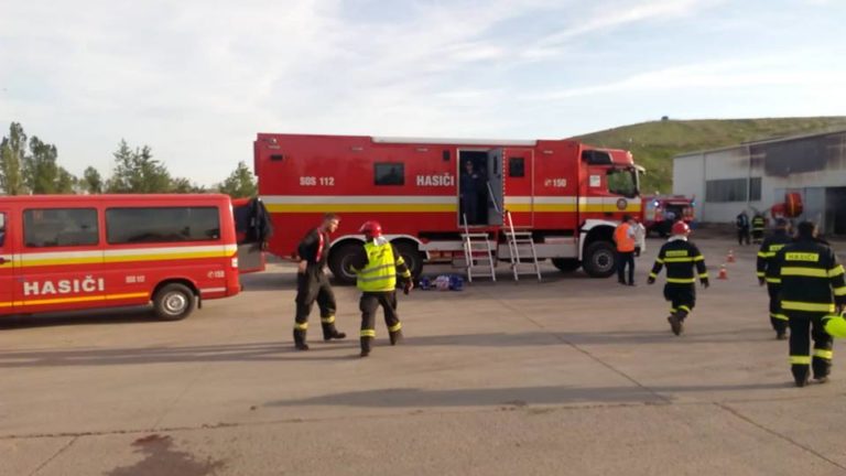 požiar, priemyselný areál Zohor