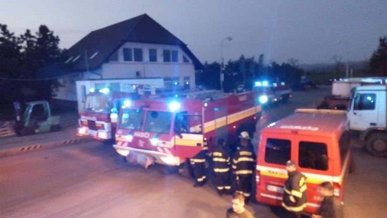 požiar, hasiči, Zohor