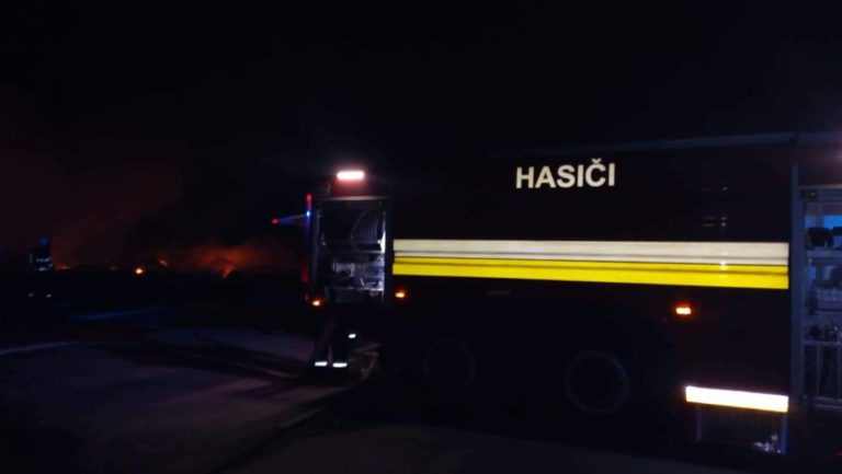 požiar, hasiči, Zohor