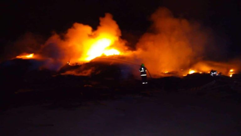 požiar, hasiči, Zohor