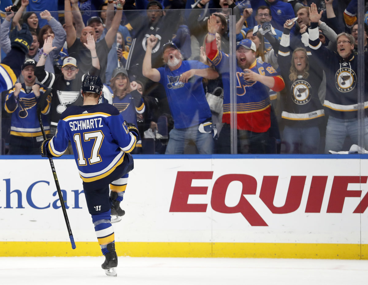 Jaden Schwartz, St. Louis Blues