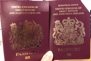 brexit, cestovný pas
