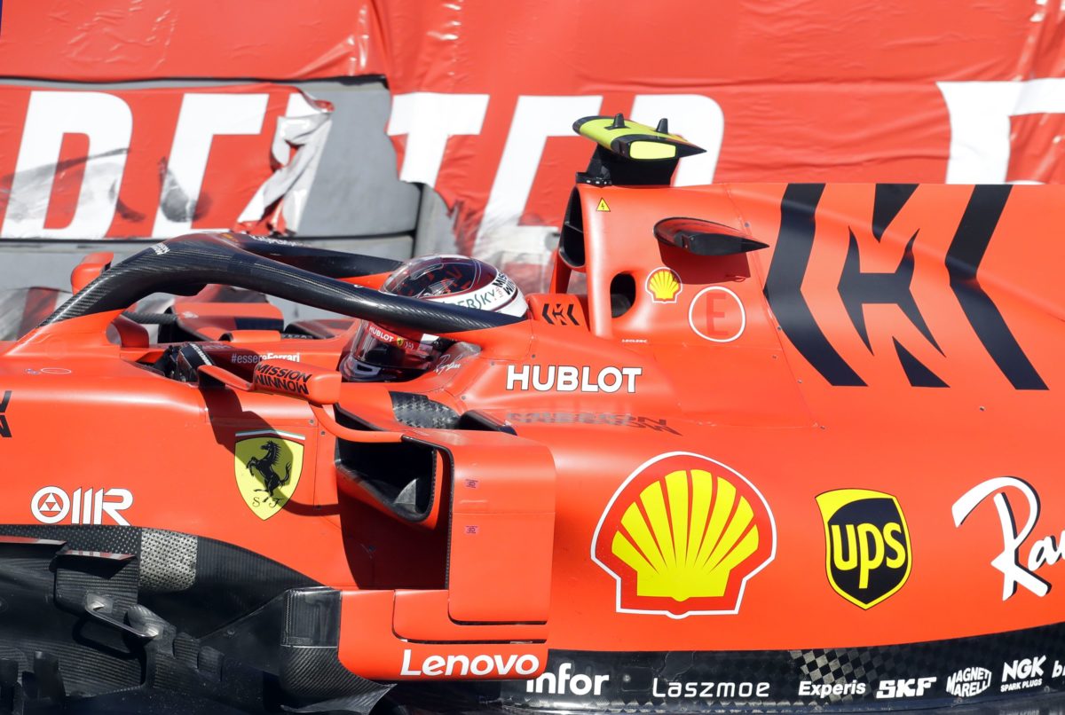 Charles Leclerc, Ferrari, Veľká cena Azerbajdžanu