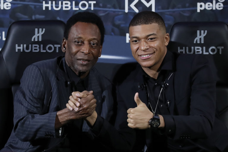 Pelé, Kylian Mbappé