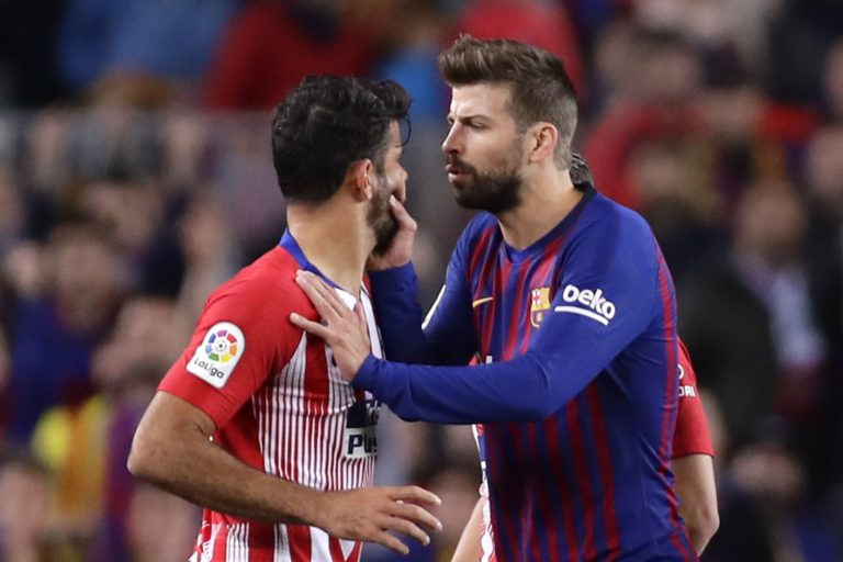 Gerald Pique, Diego Costa