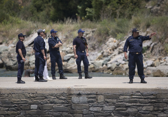 grécka polícia, Grécko