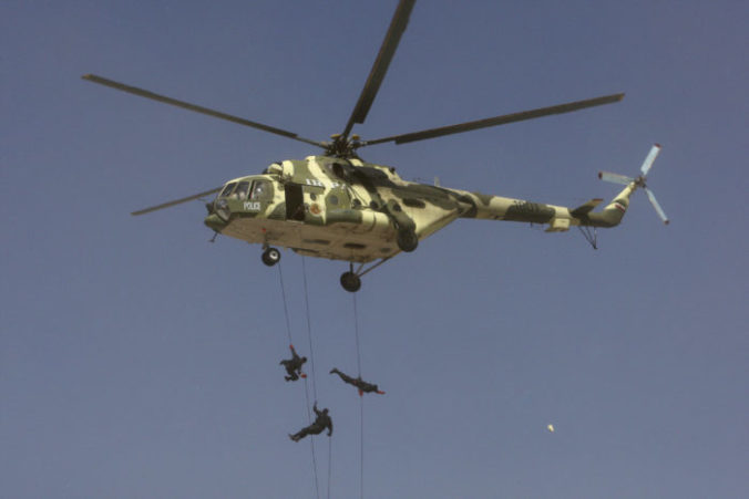 Helikoptéra, policajná helikoptéra, Irán