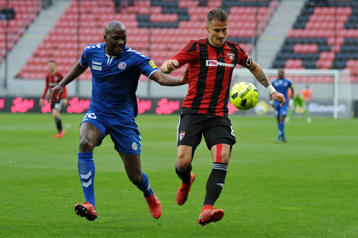 Erik Grendel, Sacha Petshi, Spartak Trnava, FK Senica