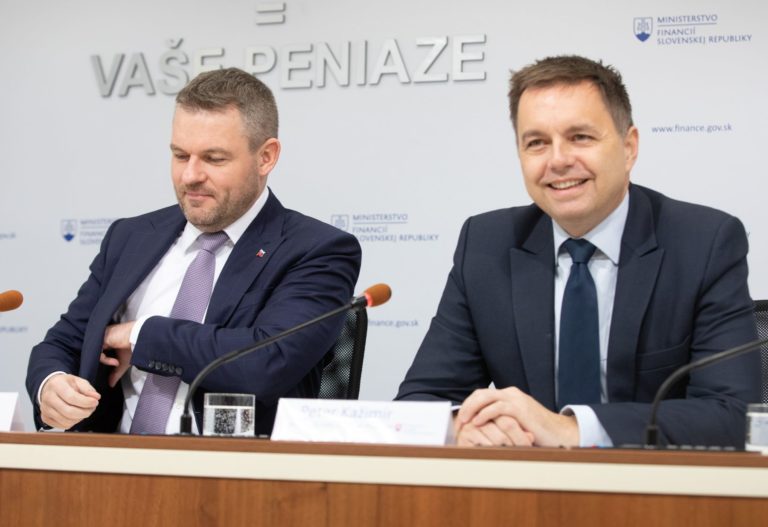 Peter Pellegrini, Peter Kažimír