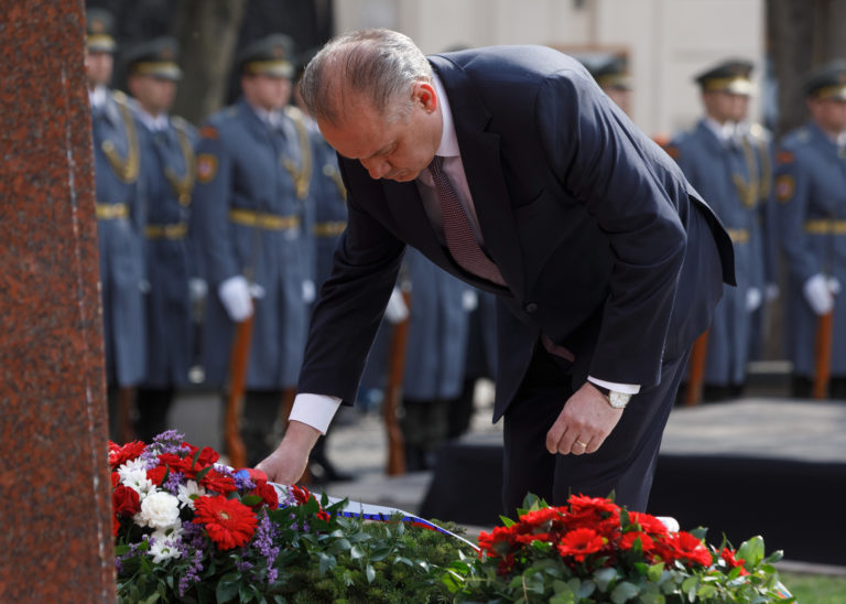 74. výročia oslobodenia Bratislavy, Andrej Kiska