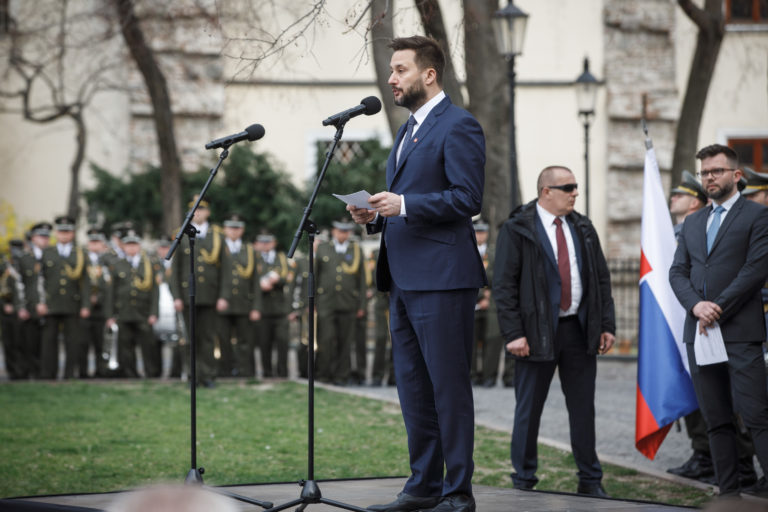 74. výročia oslobodenia Bratislavy, Matúš Vallo