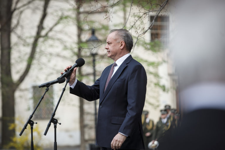 74. výročia oslobodenia Bratislavy, Andrej Kiska