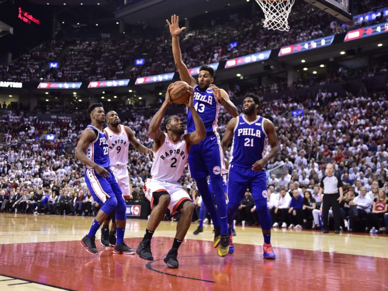 Kawhi Leonard, Jonah Bolden, play-off NBA