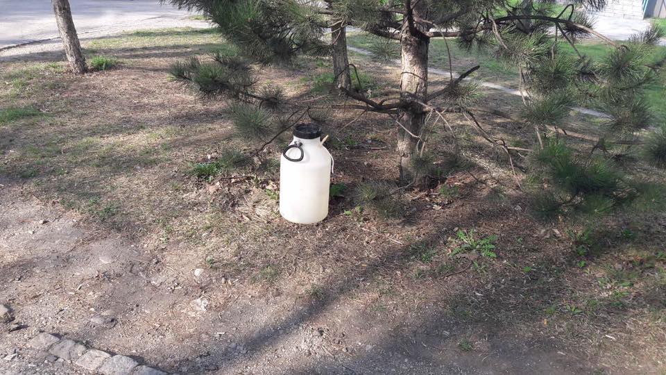 Košice, polícia, podozrivá nádoba