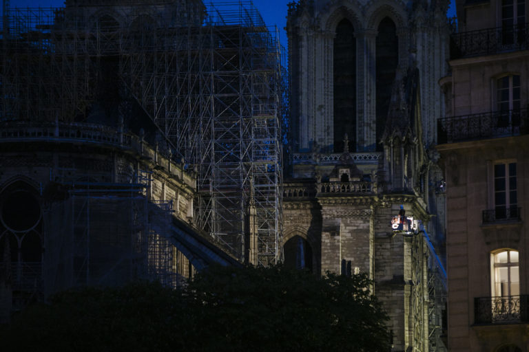 Katedrála Notre Dame, Paríž, požiar