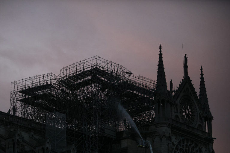 Katedrála Notre Dame, Paríž, požiar