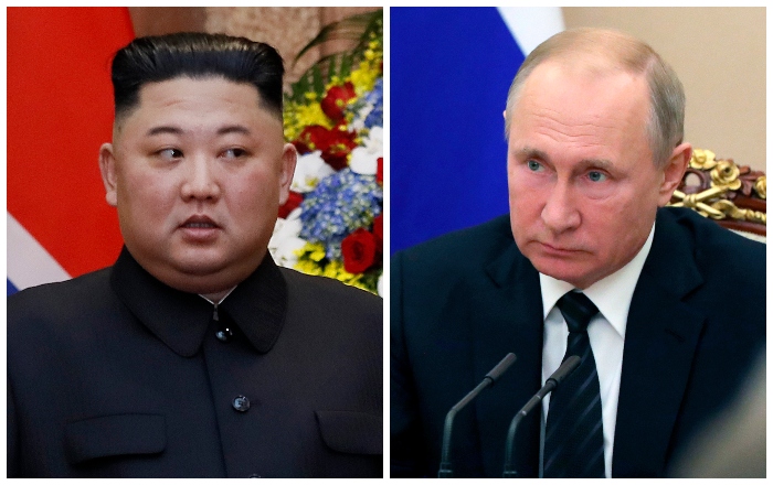 Kim Čong-un, Vladimir Putin